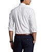 Color:White - Image 2 - Classic-Fit Performance Stretch Twill Long-Sleeve Woven Shirt