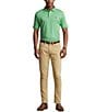 Color:Resort Green Heather - Image 3 - Classic Fit Multicolored Pony Soft Cotton Polo Shirt