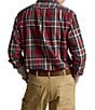 Polo Ralph Lauren Classic Fit Plaid Brushed Oxford Shirt - Image 2