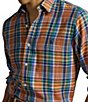 Polo Ralph Lauren Classic Fit Plaid Double-Faced Long Sleeve Woven Shirt - Image 4