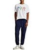 Color:White - Image 3 - Classic Fit Polo 1992 Jersey Short Sleeve T-Shirt