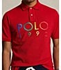 Color:RL 2000 Red - Image 4 - Classic Fit Polo 1992 Mesh Short Sleeve Polo Shirt