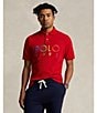Color:RL 2000 Red - Image 5 - Classic Fit Polo 1992 Mesh Short Sleeve Polo Shirt