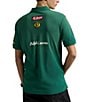 Polo Ralph Lauren Classic Fit Racing Mesh Short Sleeve Polo Shirt, Color:Tennis Green - Image 2