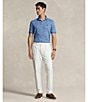 Color:High Tide Convo NE Blue - Image 4 - Classic Fit Short Sleeve Soft Interlock Polo Shirt
