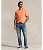 Color:Beach Orange Heather - Image 4 - Classic Fit Short Sleeve V-Neck T-Shirt
