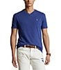 Color:Beach Royal - Image 1 - Classic Fit Short Sleeve V-Neck T-Shirt