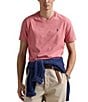Polo Ralph Lauren Classic Fit Short Sleeve V-Neck T-Shirt, Color:Desert Rose - Image 1