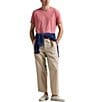 Polo Ralph Lauren Classic Fit Short Sleeve V-Neck T-Shirt, Color:Desert Rose - Image 3