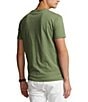 Color:Cargo Green Heather - Image 2 - Classic Fit Short Sleeve V-Neck T-Shirt