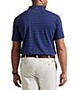 Polo Ralph Lauren Classic Fit Soft Cotton Stripe Short Sleeve Polo Shirt, Color:Fall Royal/Office Blue - Image 2
