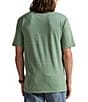 Polo Ralph Lauren Classic Fit Soft Cotton Stripe Short Sleeve Polo Shirt, Color:Fatigue/White - Image 2