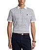 Color:Bayberry Foulard White - Image 1 - Classic Fit Soft Touch Foulard Short-Sleeve Polo Shirt