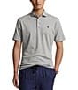 Color:Andover Heather - Image 1 - Classic-Fit Soft Cotton Short-Sleeve Polo Shirt