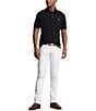 Color:Polo Black - Image 3 - Classic-Fit Soft Cotton Short-Sleeve Polo Shirt