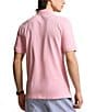 Color:Garden Pink - Image 2 - Classic Fit Solid Cotton Mesh Polo Shirt