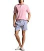 Color:Garden Pink - Image 3 - Classic Fit Solid Cotton Mesh Polo Shirt
