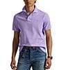 Polo Ralph Lauren Classic Fit Solid Cotton Mesh Polo Shirt, Color:Light Lilac - Image 1