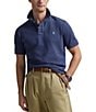Polo Ralph Lauren Classic Fit Solid Cotton Mesh Polo Shirt, Color:Light Navy - Image 1