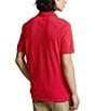 Polo Ralph Lauren Classic Fit Solid Cotton Mesh Polo Shirt, Color:RL2000 Red/Navy - Image 2