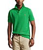 Color:New Golf Green - Image 1 - Classic-Fit Solid Polo Shirt