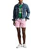 Polo Ralph Lauren Classic Fit Stretch Chino 7#double; Inseam Shorts, Color:Carmel Pink - Image 3
