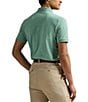 Polo Ralph Lauren Classic Fit Stretch Mesh Short Sleeve Polo Shirt, Color:Faded Mint - Image 2