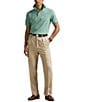 Polo Ralph Lauren Classic Fit Stretch Mesh Short Sleeve Polo Shirt, Color:Faded Mint - Image 3