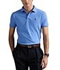 Polo Ralph Lauren Classic Fit Stretch Mesh Short Sleeve Polo Shirt, Color:Canvas Blue - Image 1