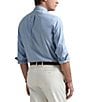 Polo Ralph Lauren Classic-Fit Stretch Oxford Long-Sleeve Woven Shirt, Color:Blue - Image 2