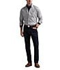 Polo Ralph Lauren Classic-Fit Stretch Oxford Long-Sleeve Woven Shirt, Color:Grey - Image 3