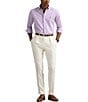 Polo Ralph Lauren Classic-Fit Stretch Stripe Poplin Long Sleeve Woven Shirt, Color:AIX Lavender/White - Image 3