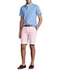 Color:Carmel Pink - Image 3 - Classic-Fit Stretch 9#double; Inseam Twill Shorts