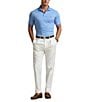 Polo Ralph Lauren Classic Fit Striped Short Sleeve Cotton Polo Shirt, Color:Sky Blue/White - Image 3