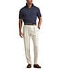 Polo Ralph Lauren Classic Fit Striped Short Sleeve Cotton Polo Shirt, Color:French Navy/White - Image 3