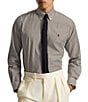 Polo Ralph Lauren Classic Fit Striped Stretch Poplin Long Sleeve Woven Shirt - Image 1