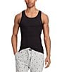 Color:Andover Heather/Madison Heather/Black - Image 4 - Classic Fit Tank 3-Pack