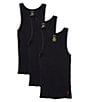 Color:Polo Black - Image 1 - Classic Fit Tank 3-Pack