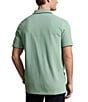 Color:Faded Mint - Image 2 - Classic Fit Tipped Mesh Short Sleeve Polo Shirt