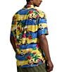 Color:Club Sail - Image 2 - Classic-Fit Tropical-Print Short Sleeve Woven Camp Shirt