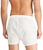 Color:White - Image 2 - Classic Fit Woven Boxer Briefs 3-Pack