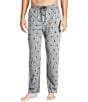 Color:Andover Heather - Image 1 - Classic Knit All Over Polo Player Pajama Pants