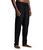 Color:Polo Black/Active Grey - Image 1 - Classic Knit All Over Polo Player Pajama Pants