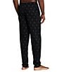 Color:Polo Black/Active Grey - Image 2 - Classic Knit All Over Polo Player Pajama Pants