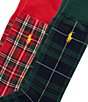 Polo Ralph Lauren Classic Tartan Pattern 2-Pack Socks - Image 2