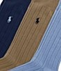 Polo Ralph Lauren Combed Assorted Color Cotton Dress Socks 3-Pack - Image 2