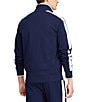 Color:Navy - Image 2 - Contrast Tip Lightweight Track Jacket