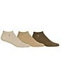 Polo Ralph Lauren Cotton-Blend Ankle Socks 3-Pack, Color:Khaki Assortment - Image 1