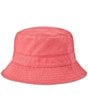 Color:Pale Red - Image 2 - Cotton Chino Bucket Hat