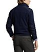Color:Piper Navy - Image 2 - Cotton Hybrid Quarter Zip Sweater